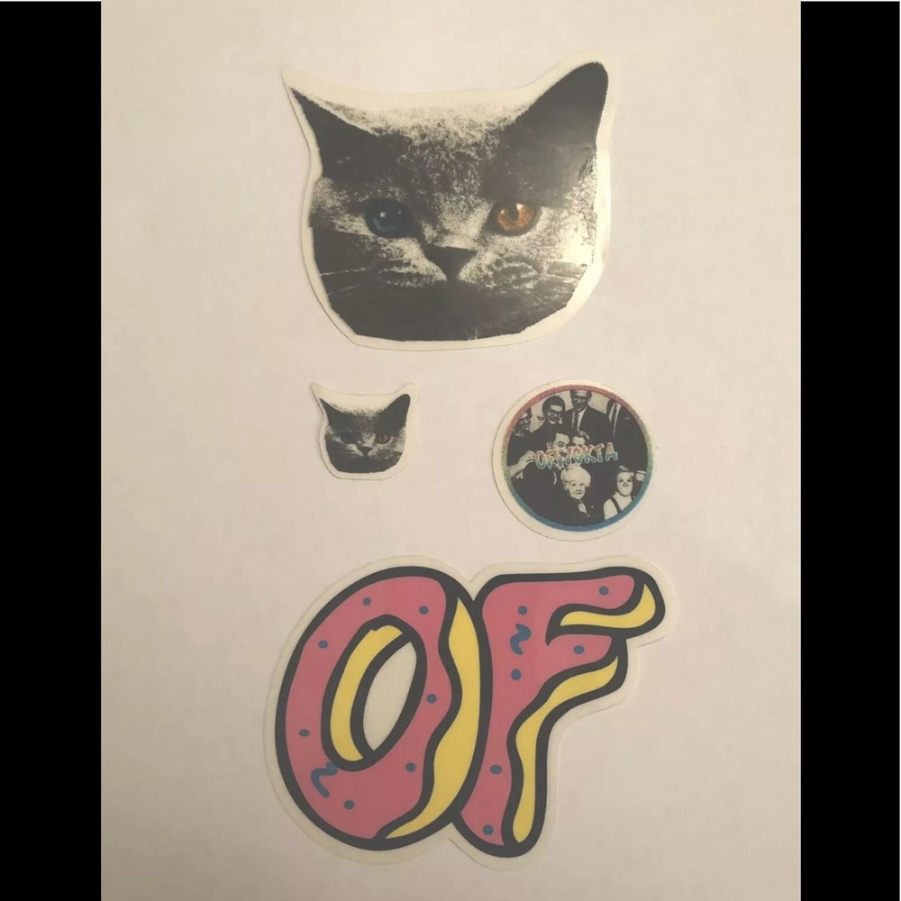 Odd Future OFWGKTA Sticker Set 4 Tyler The Creator